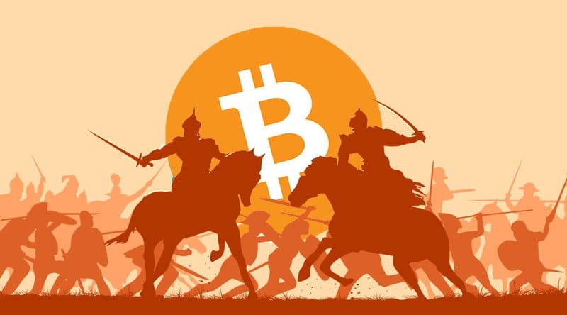  war civil bitcoin side blockers takes small 