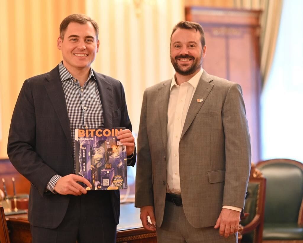  bitcoin kyiv bureau tron launch magazine serhiy 