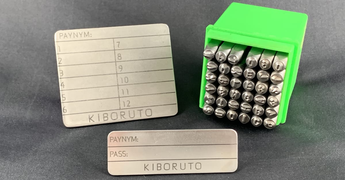  phrase stainless-steel backup seed kiboruto protect bitcoin 