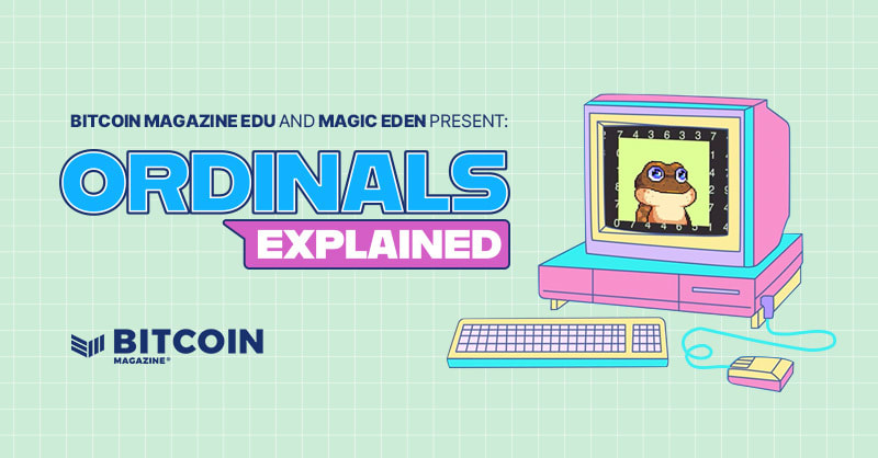 Ordinals Explained: An Animated Educational Show Premieres at Bitcoin Amsterdam