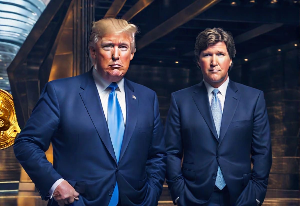 Trump, Tucker, and Bitcoin: A Winning Ticket for America