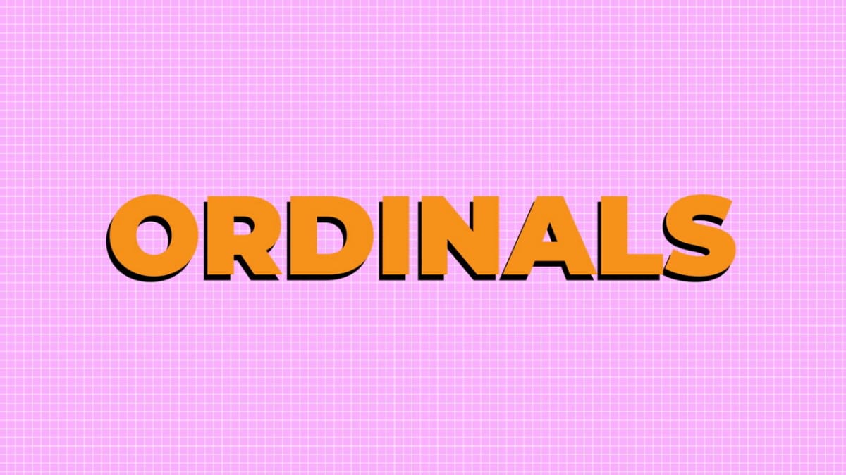 Ordinals Explained | What are Ordinals? Episode 2