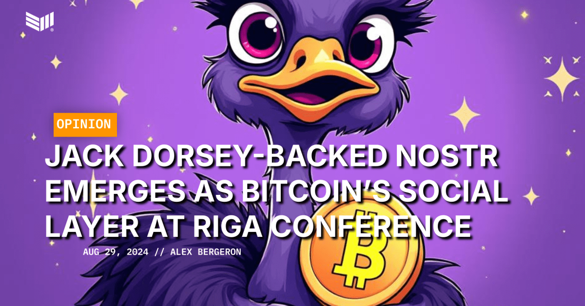 Our Jack Dorsey-backed appears as Bitcoin’s social layer at the Riga Conference