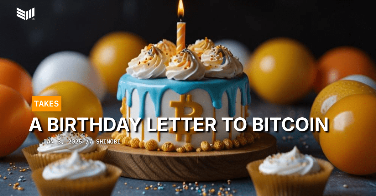 A Birthday Letter To Bitcoin