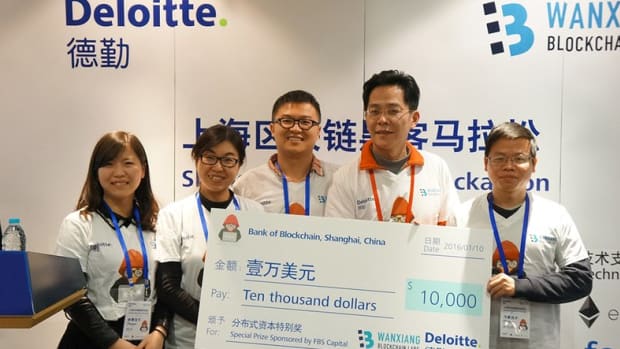 Op-ed - Blockchain Solution for International Trade Takes Prize at FBS and Deloitte Shanghai Hackathon