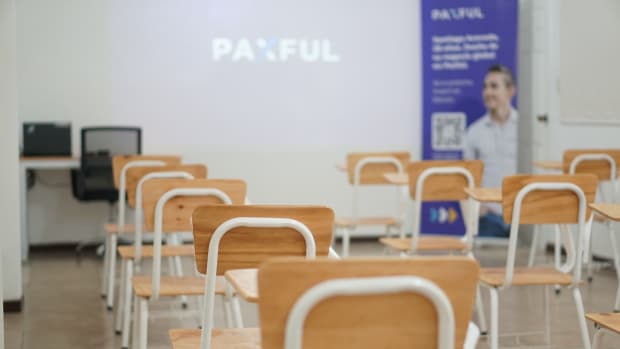 Paxful education classroom teaching