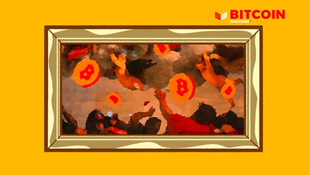 Bitcoin Art Renaissance Oil Painting