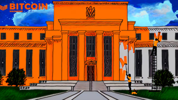 As we enter hyperbitcoinization, legacy financial institutions like the federal reserve or Fed will be painted orange.