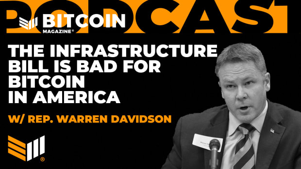 Congressman Warren Davidson explained how the cryptocurrency tax addition to the Senate infrastructure bill is bad for the U.S.