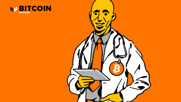 Bitcoin can heal our economy like healthcare providers and doctors healing a sick patient. Top photo