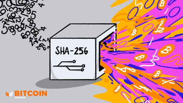 Bitcoin and SHA-256 is an explosion of psychedelics, math and art as numbers are put in and technology comes out top photo.