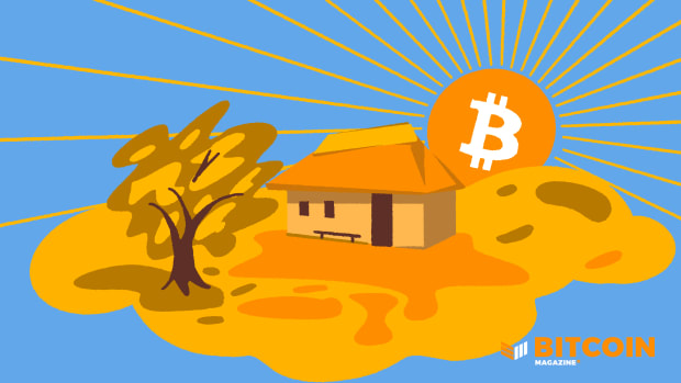 Bitcoin Ekasi is a village in South Africa that is a small township and bitcoin beach style house top photo.