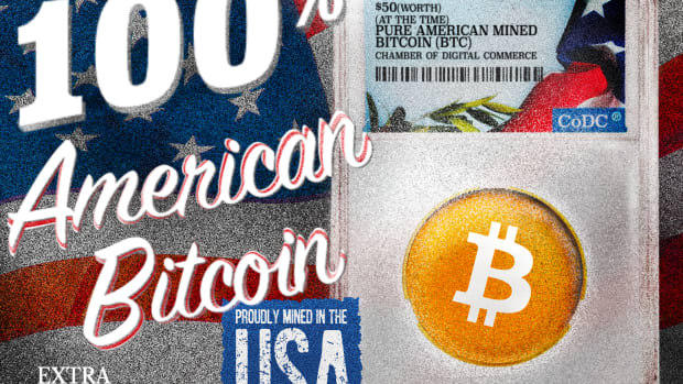 American bitcoin proudly mined in the United States top photo.