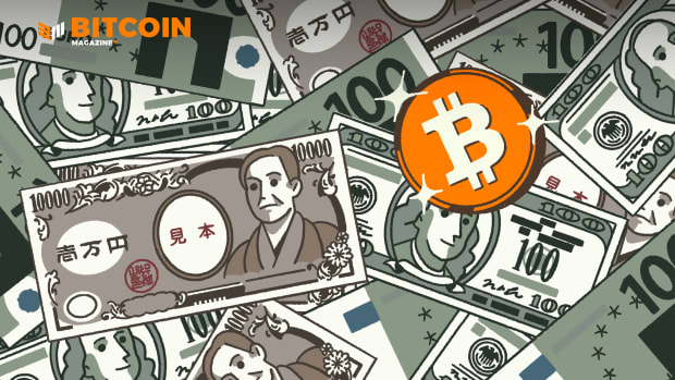 Bitcoin stands out among other fiat currencies around the world, including euros, U.S. dollars and yen. Top photo