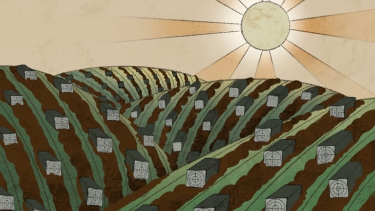 A Grandfather Kneels Down: Food, Soil And Bitcoin