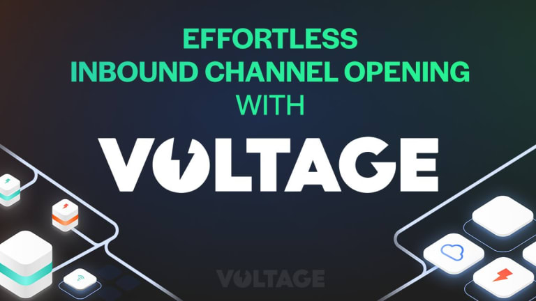 Voltage Now Offers One-Click Inbound Liquidity For Lightning Nodes