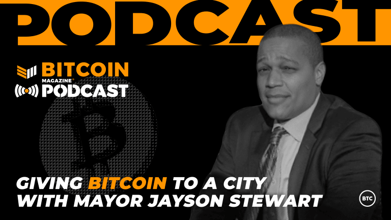 Giving Bitcoin To A City With Mayor Jayson Stewart