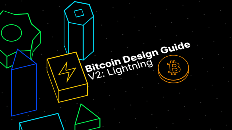 Bitcoin Design Guide v2 Launches With Focus on Lightning