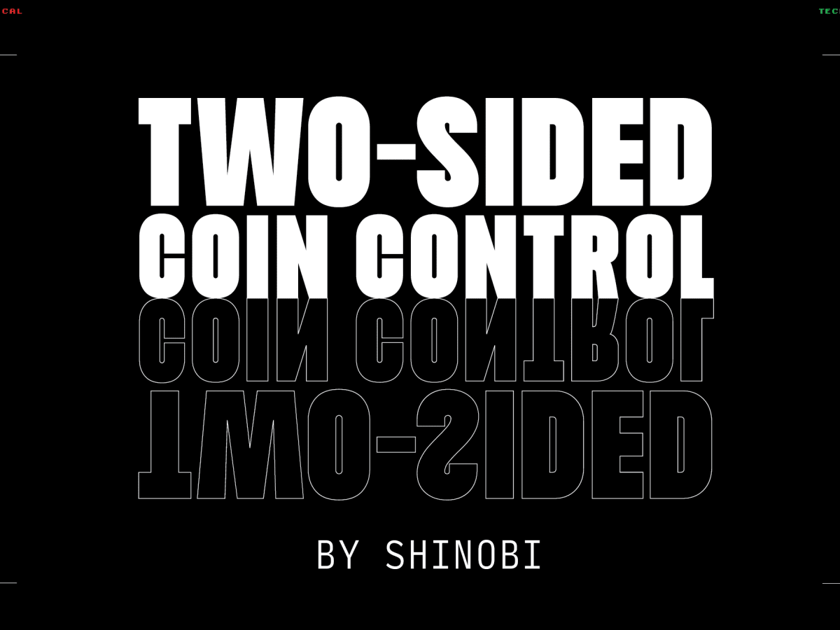 Two-Sided Coin Control - Bitcoin Magazine - Bitcoin News, Articles and  Expert Insights