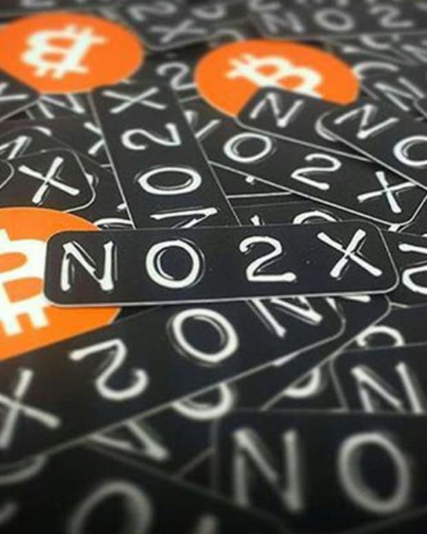 Technical - NO2X: Breaking Bitcoin Shows No Love for the SegWit2x Hard Fork in Paris