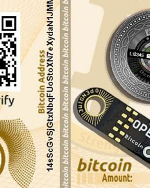 Adoption & community - The Promise and Regulatory Challenge of "Physical" Bitcoins