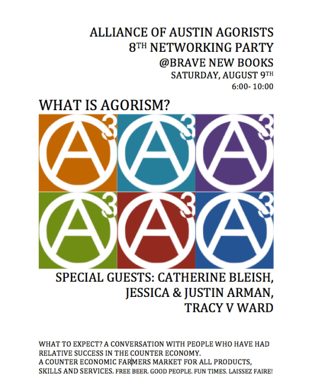 Op-ed - Alliance of Austin Agorists Host Eighth Networking Party