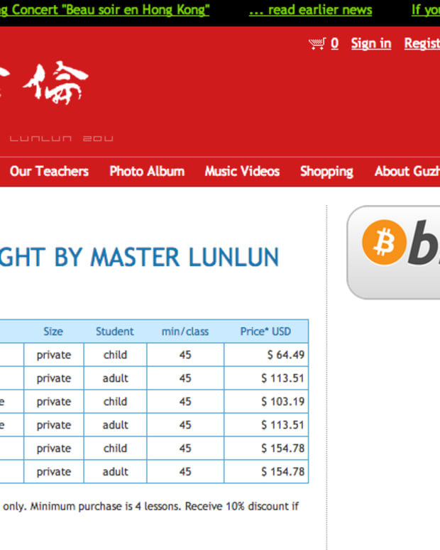 Op-ed - Lunlun Zou Guzheng Studio: First Hong Kong Business to Accept Bitcoin