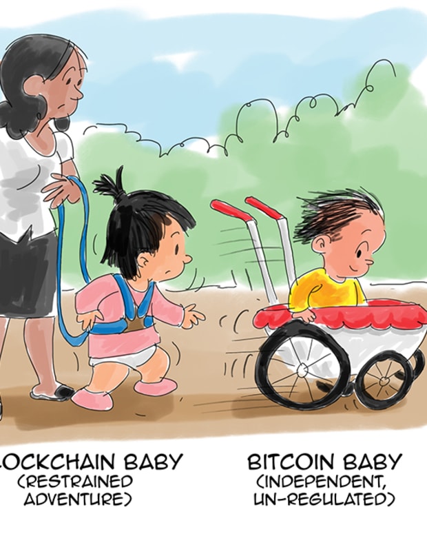 Cartoon: Bitcoin Baby