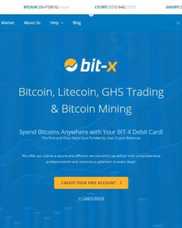 Op-ed - Bitcoin Funded Debit Cards Announced by Licensed Bitcoin Exchange Bit-x