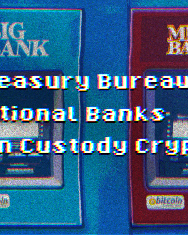 The Office of the Comptroller of the Currency has clarified that national banks can hold cryptocurrency keys, potentially ushering in a wave of new services from these financial institutions.