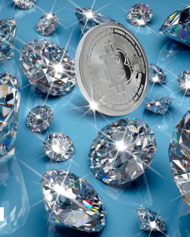 Bitcoin is similar to diamonds in that both assets are precious and rare top photo.