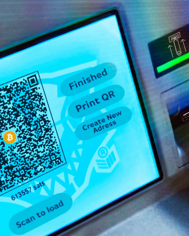 The use of bitcoin requires a private key, ATM which lets you send transactions top photo.