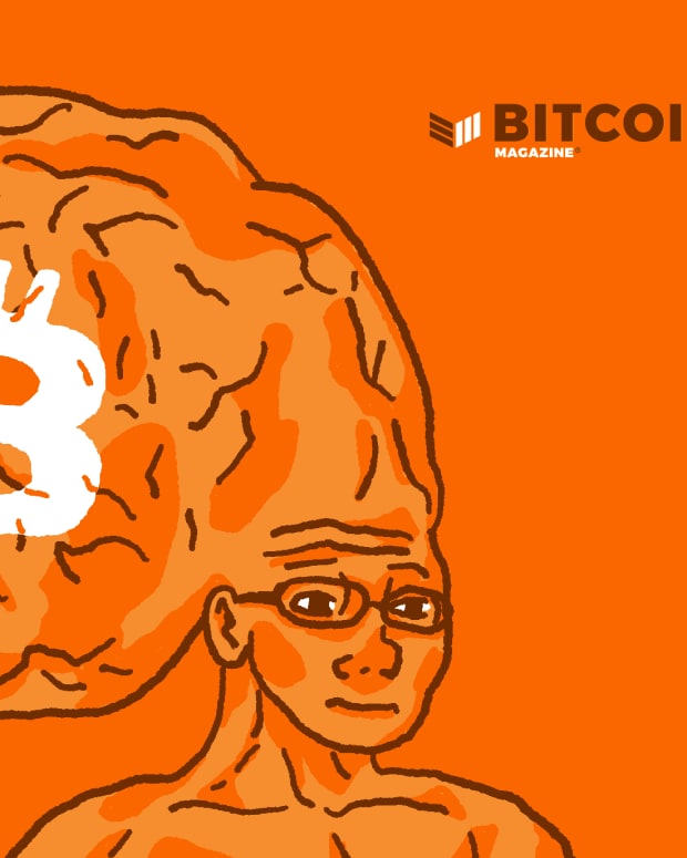 Understanding the philosophy of Bitcoin gives you a big brain. Top photo