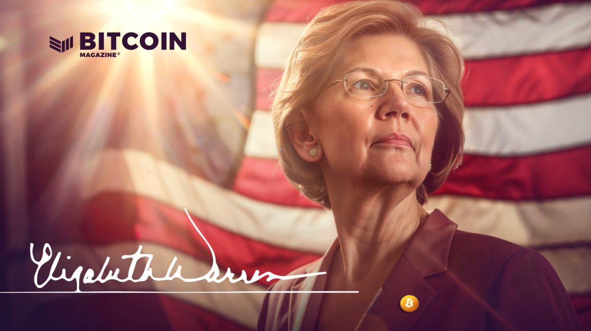 Elizabeth Warren Pivots on Bitcoin, Honors Nakamoto With Flag Over Capitol