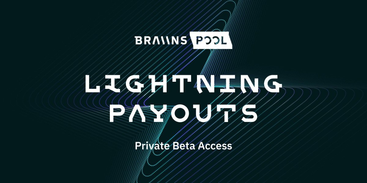 Braiins Becomes First Mining Pool To Introduce Lightning Payouts