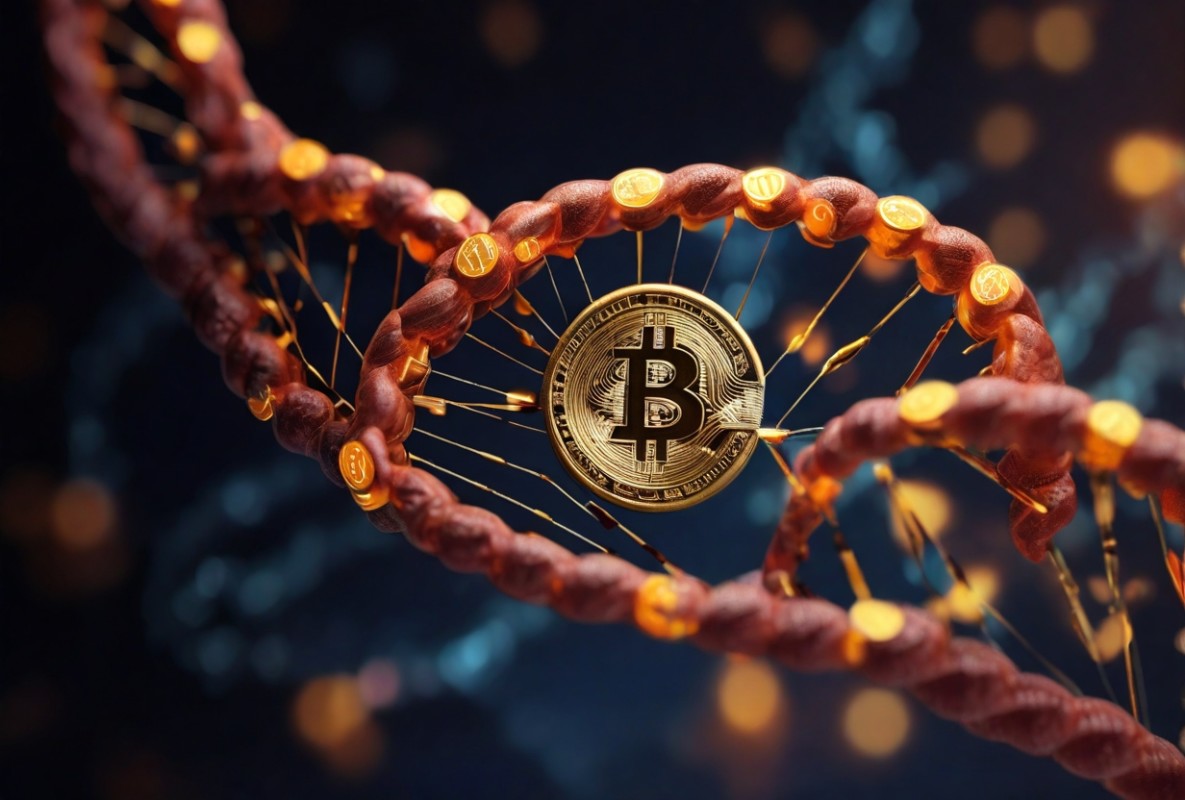 Saving Seeds in DNA: Bitcoin as Information