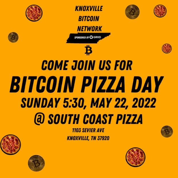 Celebrating Bitcoin Pizza Day With Knoxville Bitcoin Network thumbnail