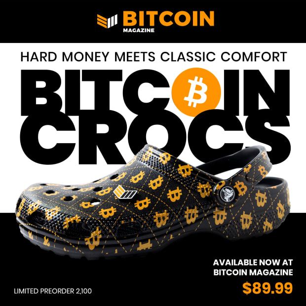 Bitcoin Magazine Launches Bitcoin Crocs | Nasdaq