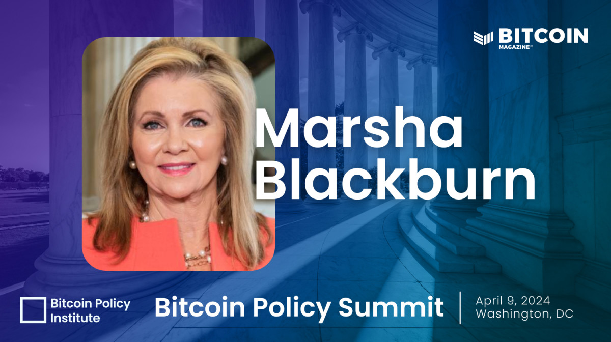 Senator Marsha Blackburn to Speak on Importance of BTC, Digital Assets for US Economy at Bitcoin Policy Summit in Washington D.C.