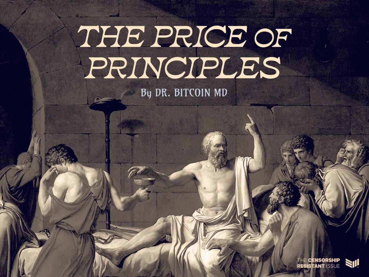 The Price Of Principles