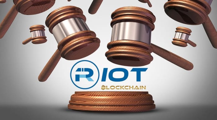riot cryptocurrency ticker
