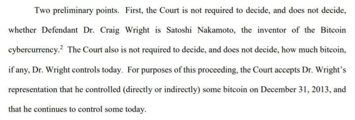 Craig Wright, Bitcoin'i icat ettiği iddialarıyla ilgili mahkemede bir kayıp daha yaşadı ve şimdi 100 milyon dolar ödemesi emredildi.