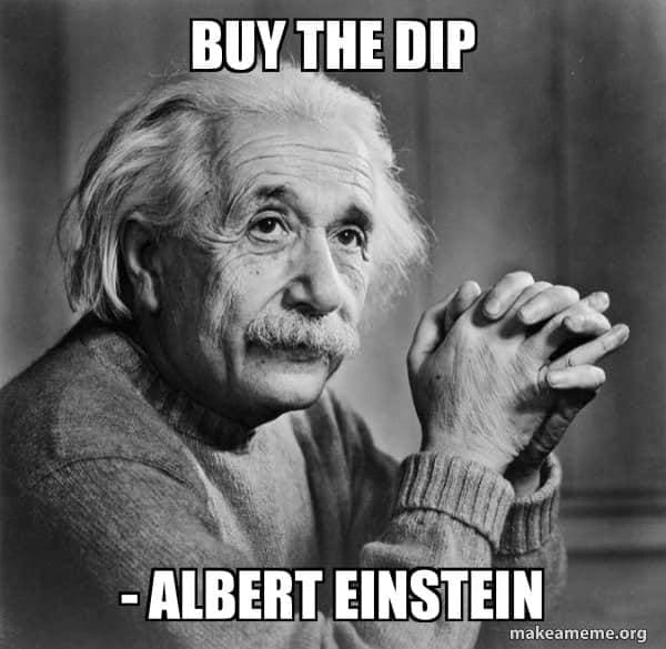 The bitcoin price is often criticized as being too volatile, but as Einstein theorized, it’s all in how you look at it.