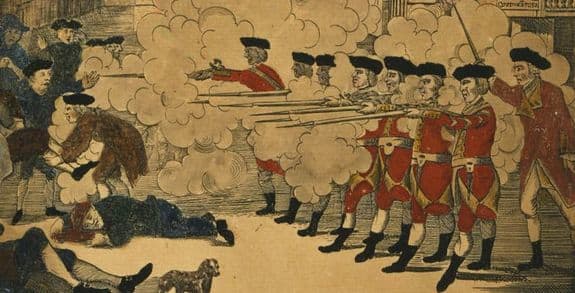 Boston Massacre historical picture
