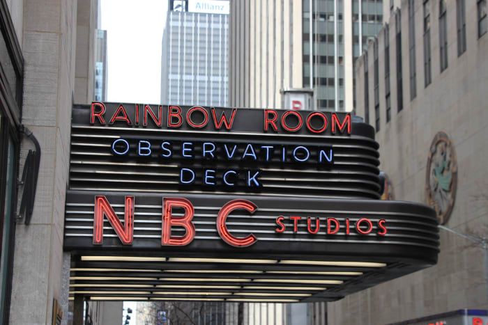 NBC studios rainbow room observation deck