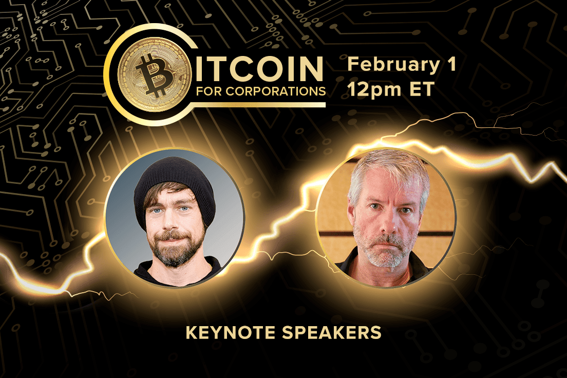 Jack Dorsey, Saylor to Speak at Upcoming Free Bitcoin Conference
