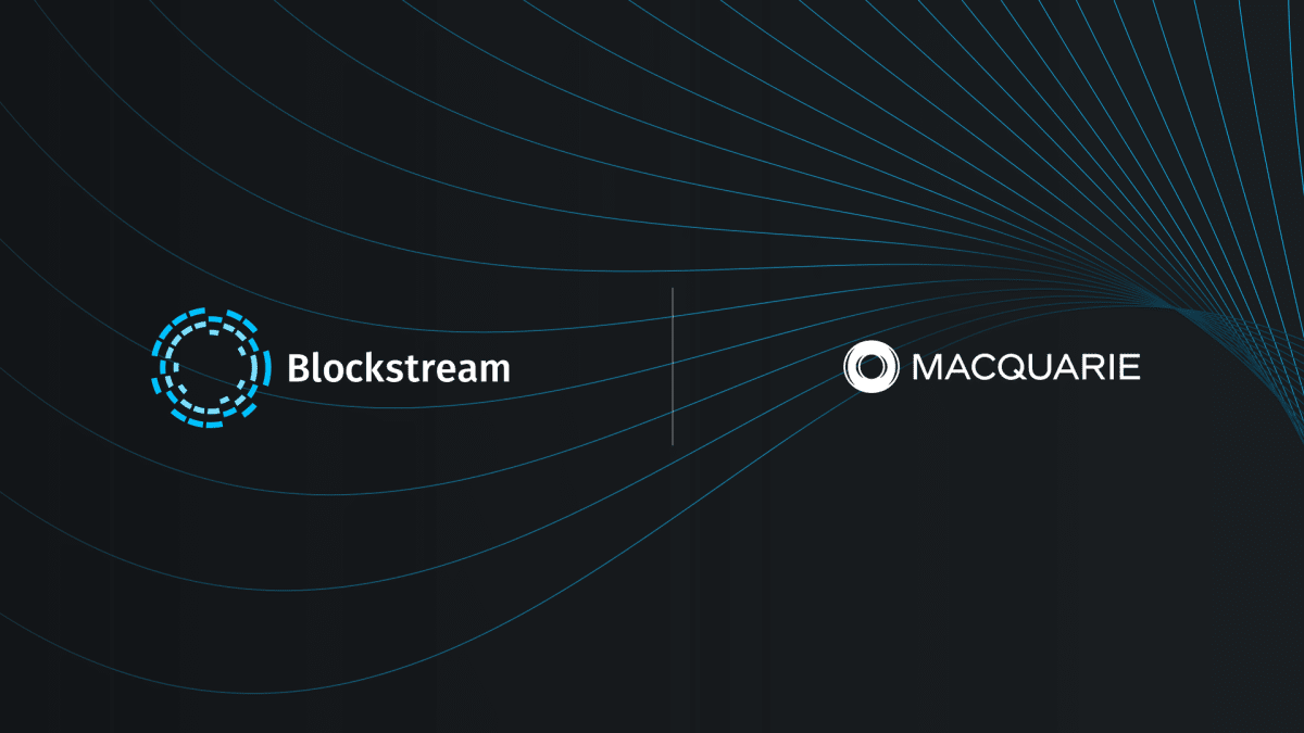Blockstream Partners With Macquarie To Explore Renewable Bitcoin Mining Solut...
