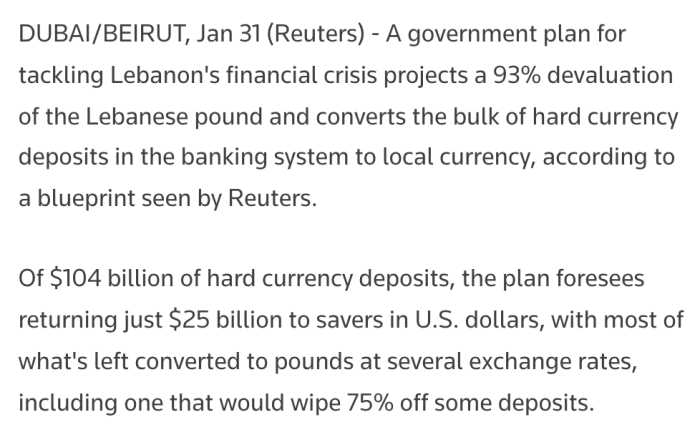 Currency debasement in Lebanon and cold weather in Texas demonstrate the breadth of the Bitcoin network's utility.