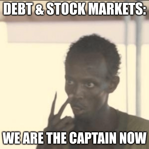 debt and stock market meme