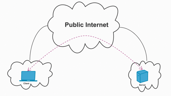 Un VPN Bitcoin permet à deux ou plusieurs parties de se découvrir et de pouvoir communiquer en privé sur l'Internet public sans confiance.